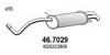 SEAT 6Q5253609 End Silencer